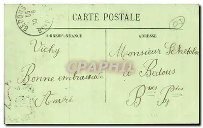 Vichy — A Sala de Jantar do Majestic — LL — Verso