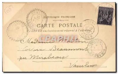 Vichy — Hotel de Ville — T. B. wyd. — Rewers