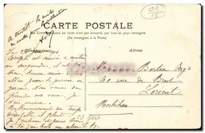 Vichy — stacja — Allier — 79 — wydawca M.T. I.L. — Rewers