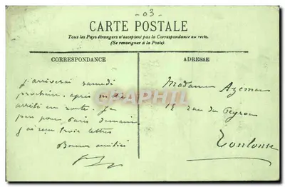 Vichy — Bourrée Bourbonnaise — LL. n°217 — Rewers