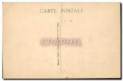 Vichy - Szpital Wojskowy — Wydawca Idéal, nr 497 — Rewers
