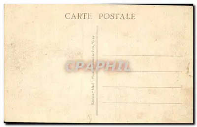 Vichy — Źródło Szpitalne — Wydawca 'Idéal' nr 381 — Rewers