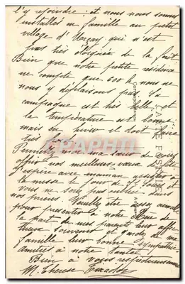 Urçay - Vista geral — Lib. F. Polin — Verso