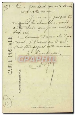 Boucè — Zamek — Bourbonnais — n°112 — Rewers