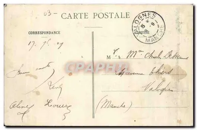 Vichy - As Terras do Casino — Editor P. B. Vinly — Verso