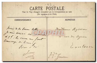 Vichy — Sorgente Grande-Grille — editore sconosciuto, n°2 — Verso