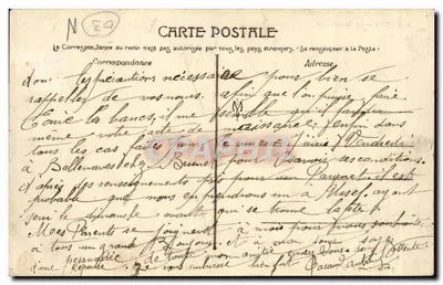 FOURILLES — La Grande Rue — Editore Villaneuve, n° 4 — Verso