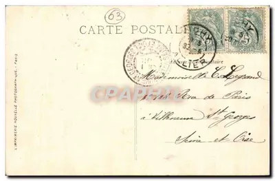 Cusset — Velhas Casas — LL. n°116 — Verso