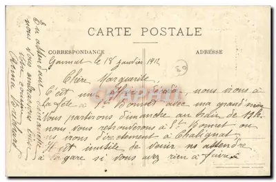 Gannat — Kaplica św. Prokuli — Wydawnictwo De Saint-Jean w Gannat — Rewers