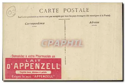 Arredores de Vichy — Castelo de Maulmont — Encontro de caça — Verso