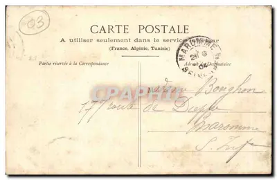 St-Germain-des-Fossés — Villa de Teinturière — Chibé Rousseau, A. Jacquet, wyd., A Billy — Rewers