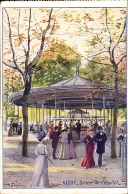 Vichy — Fonte do Hospital — Louis Fanyin