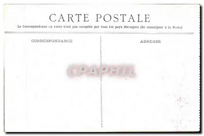 Vichy — Restaurante do Casino — editor Louis Tanguy — Verso