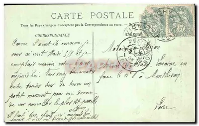 Vichy — Fonte dell'Ospedale — Donne che offrono l'acqua — LL — Verso