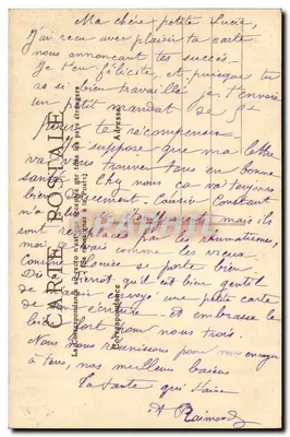 Vichy, o antigo Parque durante a Música — Allier — 24 — M.T. I.L. — Verso