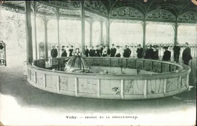 Vichy — Fonte da Grande-Grille — editor Stærcks, Paris