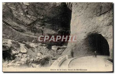 Entrada da Grotta vindo de St-Girons — Editor: C. S. Sipyry