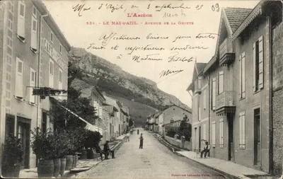Le Mas-d'Azil - Avenida da Grotte — Fototipia Labouche, Toulouse
