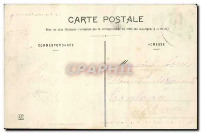 Ussat-les-Bains — O Estabelecimento Termal — Phototype Labouche Pierre, Toulouse — Verso