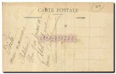 Mirepoix — Ogólny widok — A. Chirat — Rewers