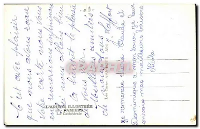 A Catedral de Damiers — editor L'Arîdée Illustrée, n°17 — Verso