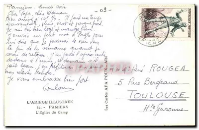 Torre da Igreja do Camp em Pamiers — editor APA — Verso