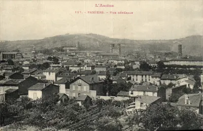 Pamiers — Vista geral — L'Ariège, 117
