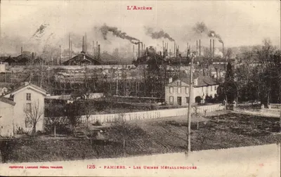 Pamiers — As Usinas Metalúrgicas — L'Ariège — 125 — Protótipo Labouche Frères, Toulouse