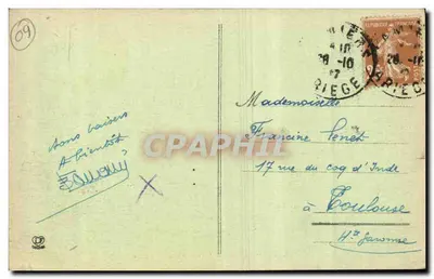 Pamiers — As Usinas Metalúrgicas — L'Ariège — 125 — Protótipo Labouche Frères, Toulouse — Verso