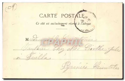 Pamiers — Visão geral — Fototipia Labouche frères, Toulouse, n° 117 — Verso