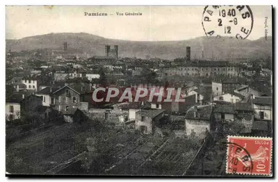 Pamiers — Vista Geral — Poujol, editor