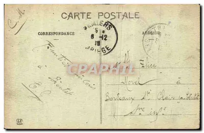 Pamiers - Fronton ratusza — Fototypia Labouche Frères, Toulouse, n° 413 — Rewers