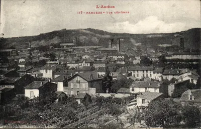 Pamiers - Vista Geral — L'Ariège, série 117, editada por Provençal & Cie, Toulouse