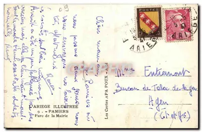 Pamiers — Park Miejski — wydawca APA — Rewers