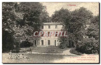 L'Amioux - A Nova Prefeitura e o Parque - Fototipo Lange & Fils Toulouse