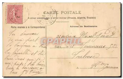 Bethmalaise vinda de ordenhar as vacas — Ariège — Imp. A. Rives, lib.-édit. — Verso
