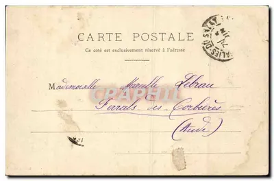 Carrie-Aulus — Casino-Club — P. Bonnés, Saint-Girons — Verso