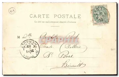 Foix (Ariège) — Vista geral — L. Fauré, Fotografia, Foix — Verso