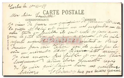 Kaplica św. Anny — Tarbes — LL. nr 45 — Rewers