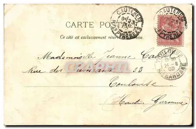 Ogólny widok Cauterets — D.T. Wydawca, seria 2, nr 506 — Rewers