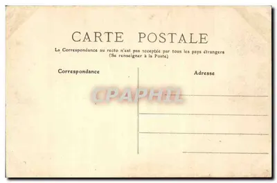 Cauterets — widok panoramiczny z Pégüère, na wysokości 1 800 m — MTIL, nr 740 — Rewers
