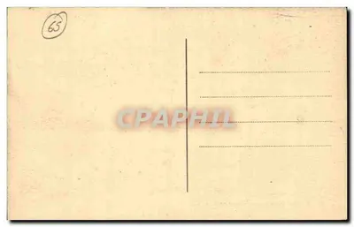 Capvern — A Praça da Correios — Edit. G. Barthès, Novas Galerias de Capvern — Verso