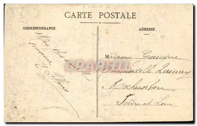 Luz-Saint-Sauveur — Vista generale e il Gouffre — Editore anonimo, n° 452 — Verso