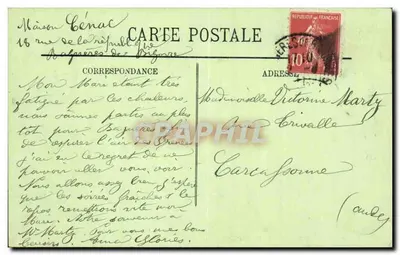 Bagnères-de-Bigorre — Allgemeine Ansicht — LL. — Rückseite