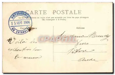 Bagnères-de-Bigorre — Excursão ao Lago Azul e à Garganta do Chiroulet — Editor Les Pyrénées, n°490 — Verso