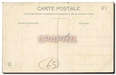Le Hauts-Pyrénées — Il Cilindro di Mardoré (3927m) — Editore: Tipografia Toulouse — Verso