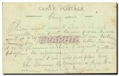 PAU — Widok na Gave i wzgórza — Pyrenées Illustrées, nr 912 — Rewers