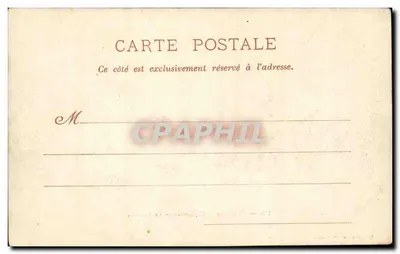 Cauterets - Esplanade - Kasyno — Imp. Royer et Cie, Nancy, n° 140 — Rewers