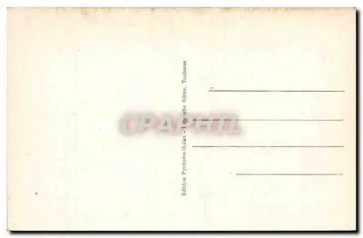 Luchon - Kąt jeziora Oo — Pireneje Środkowe — Wydawnictwo L. Rouidouze, n°709 — Rewers