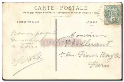 Vendedores de frutas em Angoulême — Coleção Frasine — Livraria Barraud — Verso